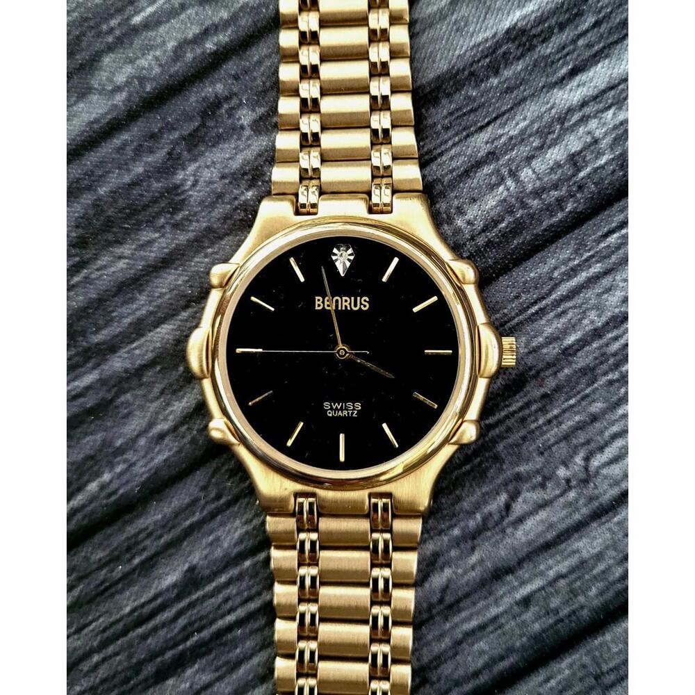 Rare Vintage Benrus Swiss Diamond‎ Executive Watch Never Worn